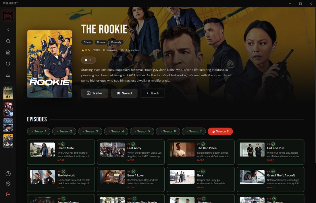 README 截图:TV Series 页面 README 截图:TV Series 页面